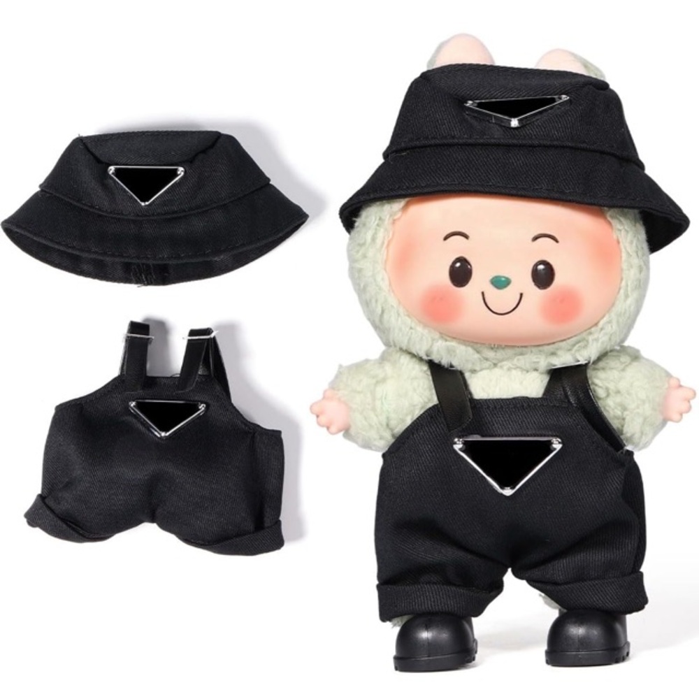 Labubu Prada Black Outfit Set
